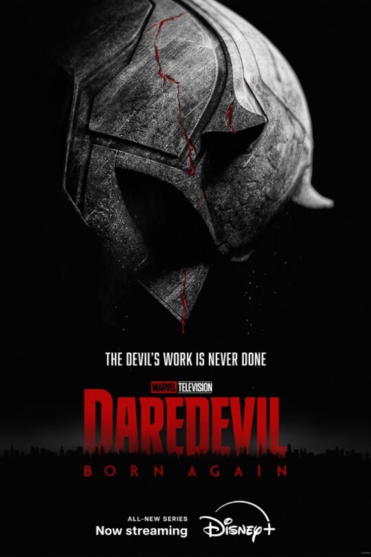 Silvercup Studios Daredevil Born Again Poster